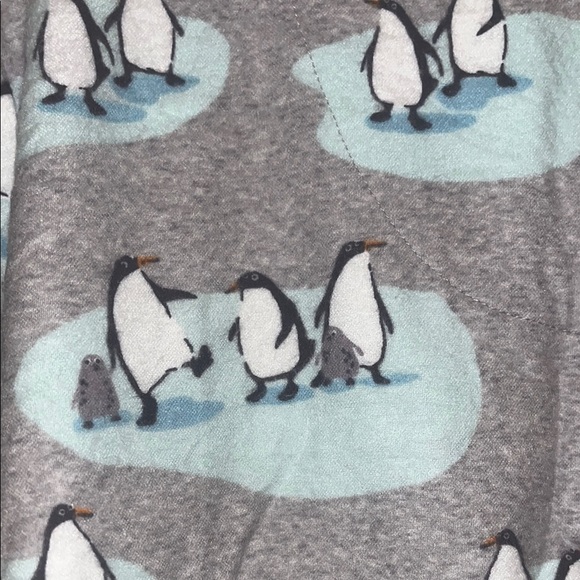 Munki Munki flannel penguin print Pajamas - Gray size XL - Picture 11 of 13